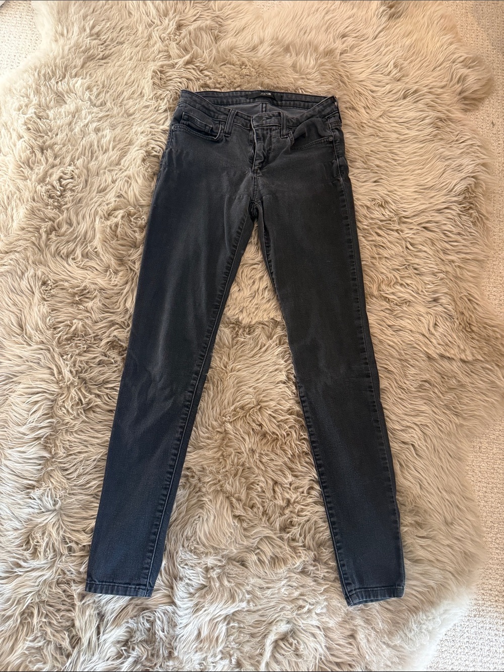 Joe's Jeans Women's Black Skinny Jeans - Faded Black Wash